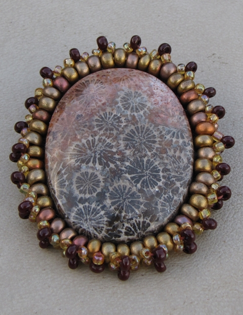 Fossil Coral Pendant